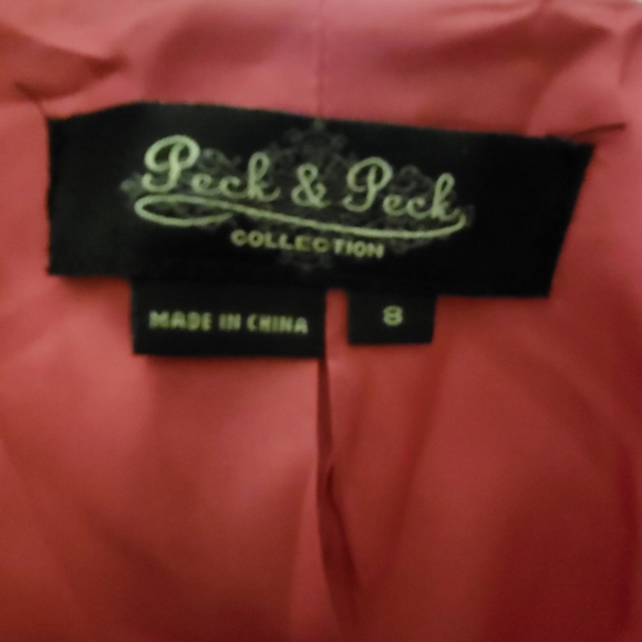 Peck & Peck Modern Abstract design Blazer - Picture 3 of 3